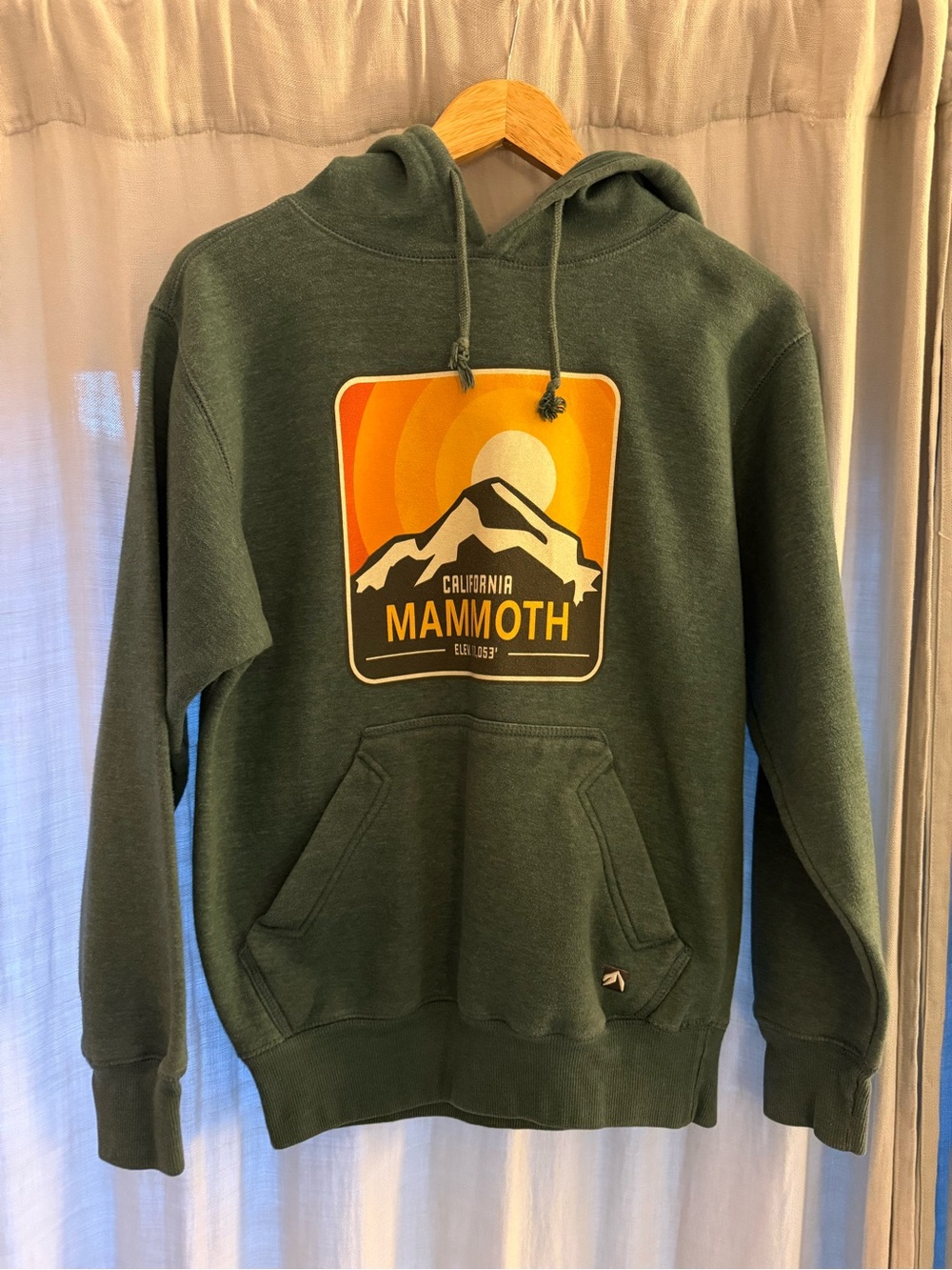 California Forest Green Hoodie - Men's Pullover